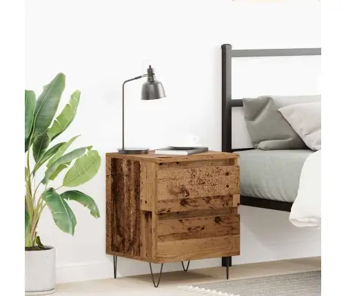 Naktsgaldiņš Vecs Koks 40X35X50 Cm Inženierijas Koks Vidaxl