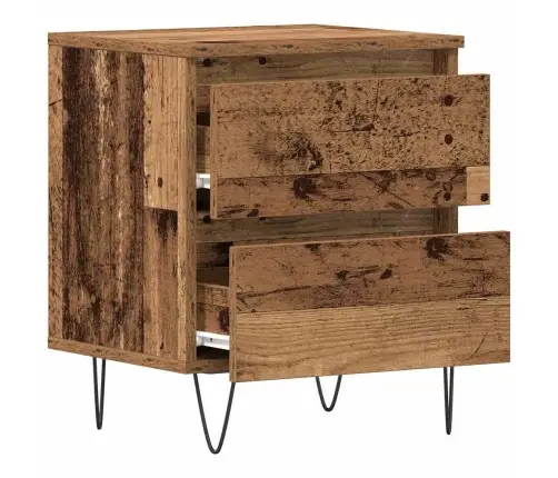 Naktsgaldiņš Vecs Koks 40X35X50 Cm Inženierijas Koks Vidaxl