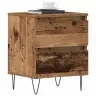 Naktsgaldiņš Vecs Koks 40X35X50 Cm Inženierijas Koks Vidaxl