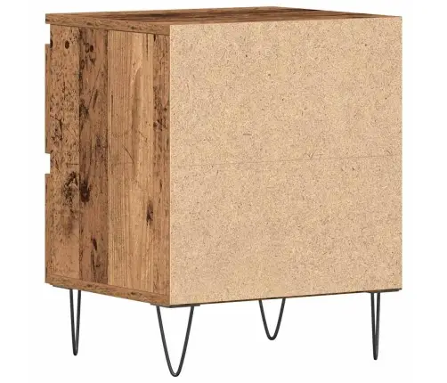 Naktsgaldiņi 2 Gab. Vecs Koks 40X35X50 Cm Inženieru Koks Vidaxl