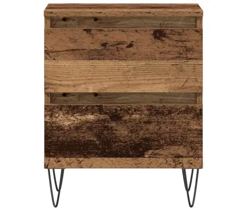 Naktsgaldiņi 2 Gab. Vecs Koks 40X35X50 Cm Inženieru Koks Vidaxl