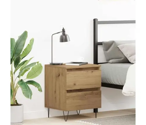 Naktsgaldiņš Amatnieku Ozols 40X35X50 Cm Inženierijas Koks Vidaxl Naktsgaldiņš Amatnieku Ozols 40X35X50 Cm Inženierijas Koks Vidaxl