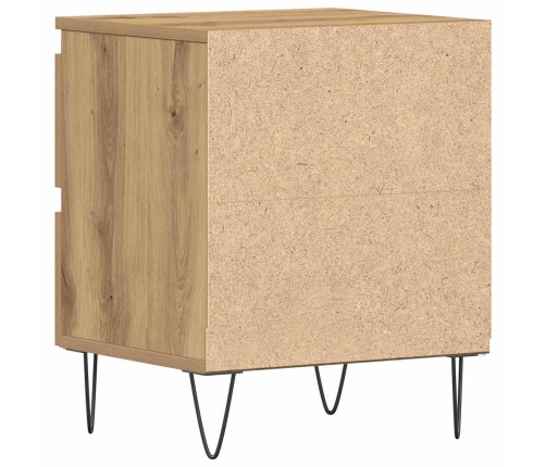 Naktsgaldiņi 2 Gabali Artisanal Ozols 40X35X50 Cm Inženierijas Koks Vidaxl