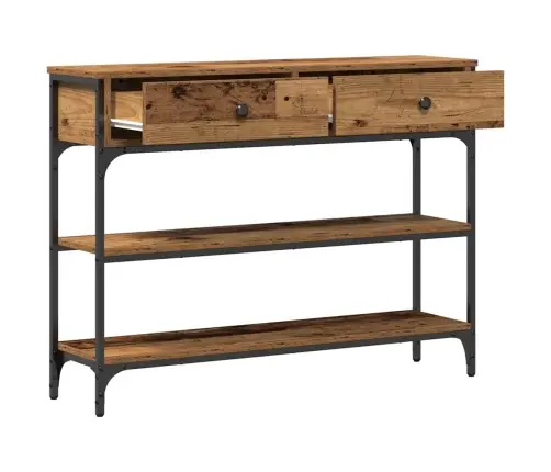 Konsoollaud Sahtliga Vana Puit 72.5 X 25 X 75 Cm Tehispuit