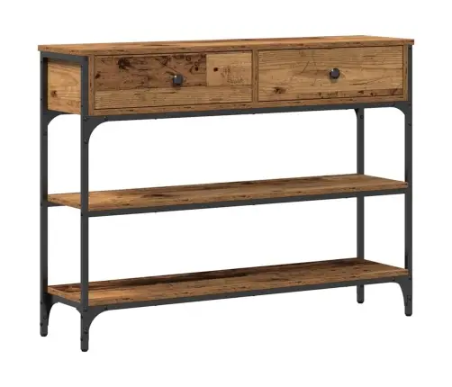 Konsoollaud Sahtliga Vana Puit 72.5 X 25 X 75 Cm Tehispuit