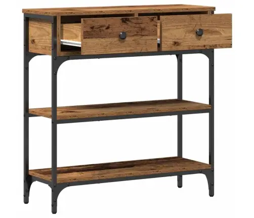 Konsoollaud Sahtliga Vana Puit 72.5 X 25 X 75 Cm Tehispuit