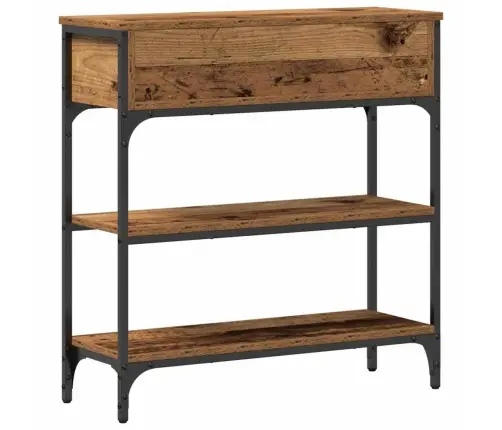 Konsoollaud Sahtliga Vana Puit 72.5 X 25 X 75 Cm Tehispuit