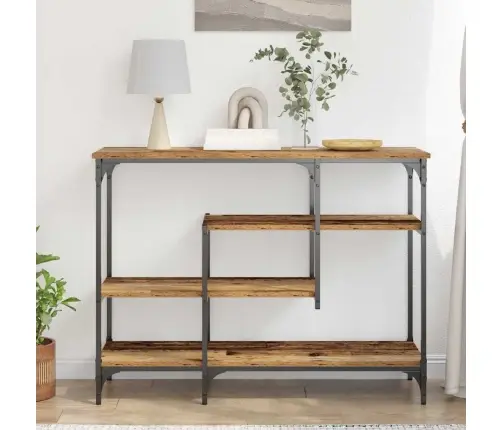 Konsolinis Stalas Su Lentyna Sena Mediena 100 X 35 X 75 Cm