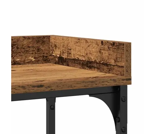 Konsolinis Stalas Su Lentyna Sena Mediena 100 X 30 X 80 Cm