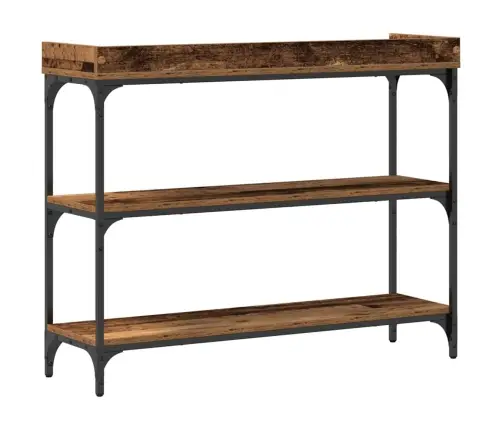 Konsolinis Stalas Su Lentyna Sena Mediena 100 X 30 X 80 Cm