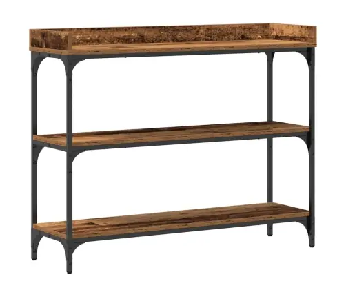 Konsolinis Stalas Su Lentyna Sena Mediena 100 X 30 X 80 Cm