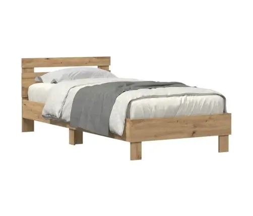 Voodi Raam Käsitöötamm 90 X 200 Cm Tehispuit