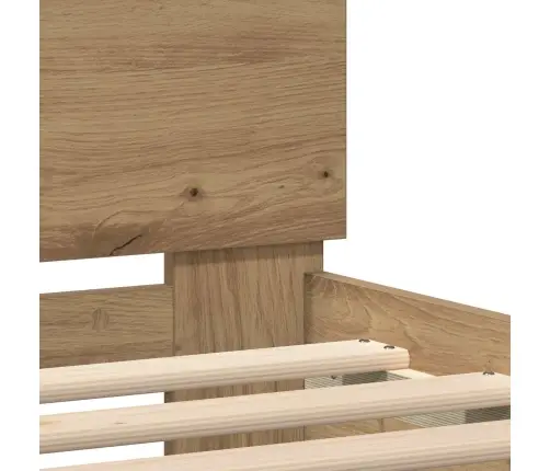 Voodi Raam Käsitöötamm 90 X 190 Cm Tehispuit