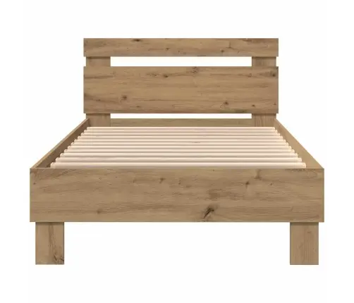 Voodi Raam Käsitöötamm 90 X 190 Cm Tehispuit