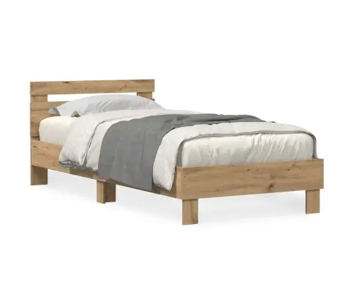 Voodi Raam Käsitöötamm 90 X 190 Cm Tehispuit