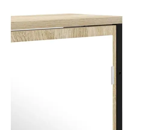 Vannasistabas Spoguļu Skapis Sonoma Ozolkoks 60X16X60 Cm Vidaxl