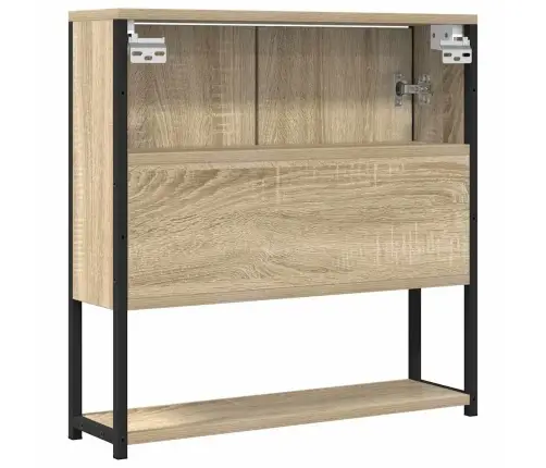 Vannasistabas Spoguļu Skapis Sonoma Ozolkoks 60X16X60 Cm Vidaxl