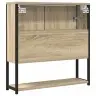 Vannasistabas Spoguļu Skapis Sonoma Ozolkoks 60X16X60 Cm Vidaxl
