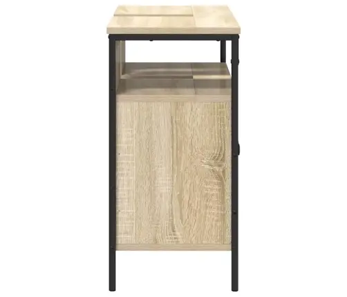 Vonios Kriauklės Spinta Ruda 80 X 30 X 60 Cm Apdirbta Mediena