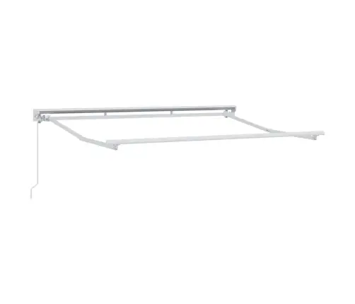 Izvelkams Jumtiņš Zila Un Balta 300 X 200 Cm Vidaxl