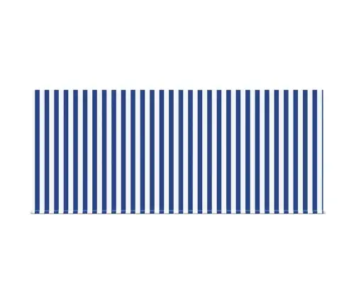Izvelkams Jumtiņš Zila Un Balta 300 X 200 Cm Vidaxl