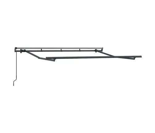 Izvelkams Jumtiņš Zila Un Balta 300 X 200 Cm Vidaxl
