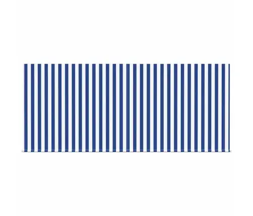 Izvelkams Jumtiņš Zila Un Balta 300 X 200 Cm Vidaxl