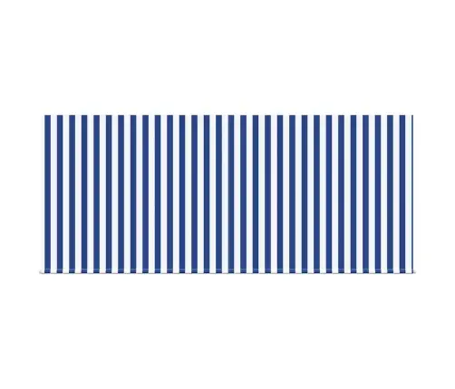 Izvelkams Jumtiņš Zila Un Balta 300 X 200 Cm Vidaxl