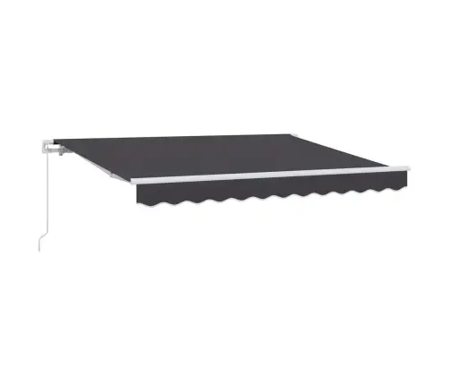 Izvelkams Jumtiņš Antracīts 300 X 200 Cm Audums Vidaxl