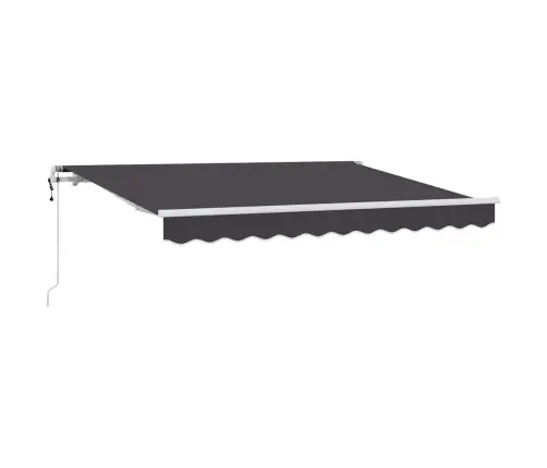 Izvelkams Jumtiņš Antracīts 300 X 200 Cm Audums Vidaxl