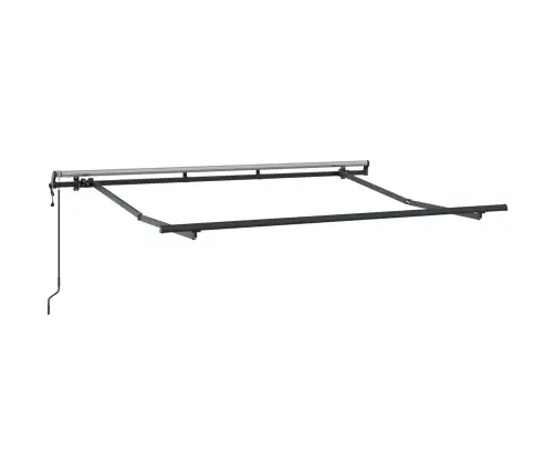Izvelkams Jumtiņš Antracīts 300 X 200 Cm Audums Vidaxl