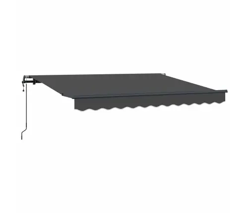 Izvelkams Jumtiņš Antracīts 300 X 200 Cm Audums Vidaxl
