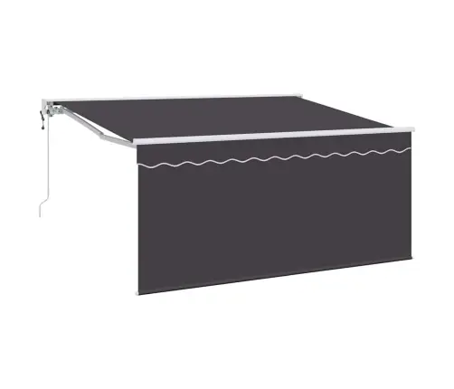 Izvelkams Jumtiņš Antracīts 300 X 200 Cm Vidaxl