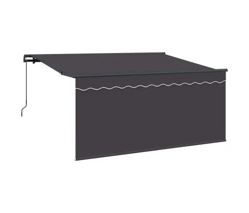Izvelkams Jumtiņš Antracīts 300 X 200 Cm Audums Vidaxl