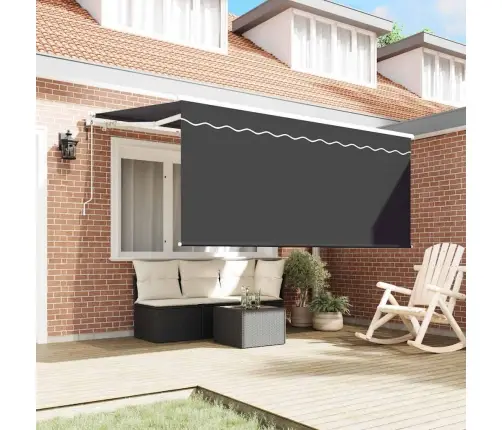 Izvelkams Jumtiņš Antracīts 300 X 200 Cm Vidaxl