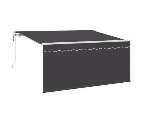 Izvelkams Jumtiņš Antracīts 300 X 200 Cm Vidaxl