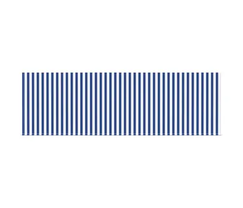 Izvelkams Jumtiņš Zila Un Balta Antracīta 350 X 200 Cm Vidaxl