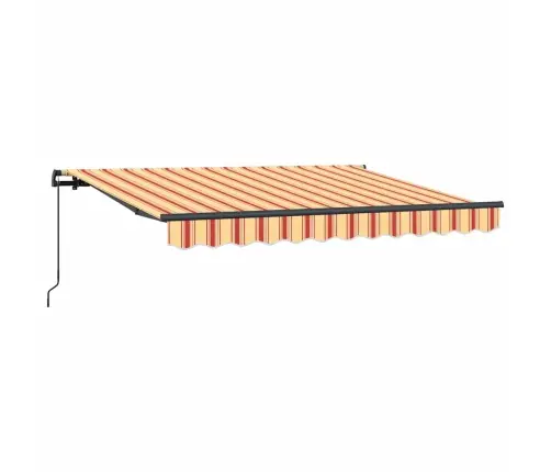 Izvelkams Jumtiņš Dzeltena Un Oranža Un Balta Vidaxl