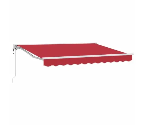 Izvelkams Jumtiņš Sarkana 350X200 Cm Vidaxl