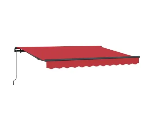 Ištraukiama Markizė Raudona 350 X 200 Cm Audinys