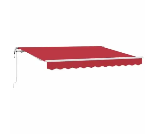 Ištraukiama Markizė Raudona 350 X 200 Cm Audinys