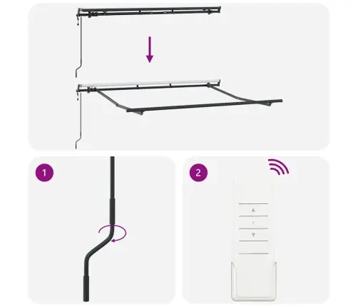 Izvelkams Jumtiņš Sarkans Un Antracīts Vidaxl