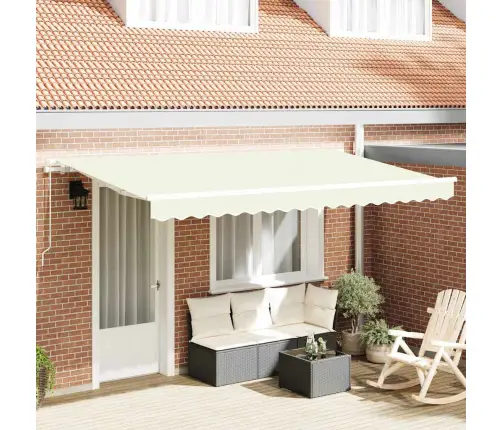 Ištraukiama Markizė Kreminė 400 X 200 Cm Audinys