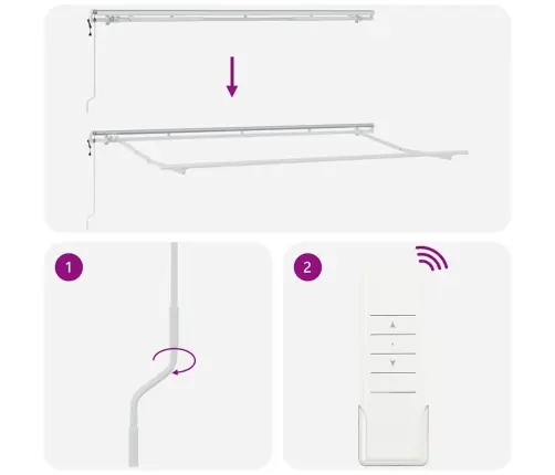 Izvelkams Jumtiņš Burgundijas Sarkans Un Balts Vidaxl