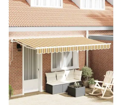 Izvelkams Jumtiņš Jūras Zils 400X200 Cm Vidaxl