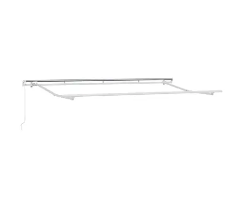 Izvelkams Jumtiņš Balts 400X200 Cm 400 X 200 Cm 4X2 M Vidaxl