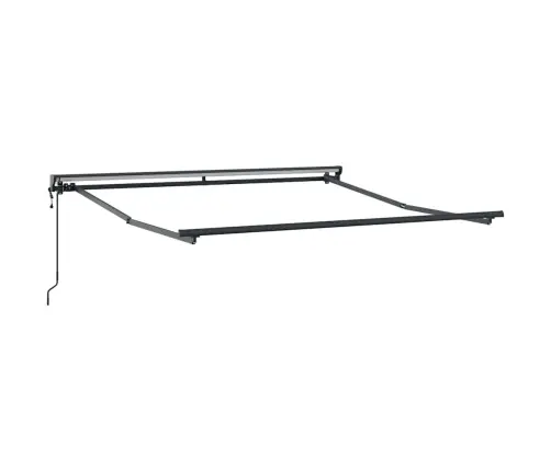 Izvelkams Jumtiņš Dzeltena Un Balta 300X250 Cm Vidaxl