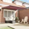 Izvelkams Jumtiņš Burgundijas Sarkanais 300X250 Cm Vidaxl