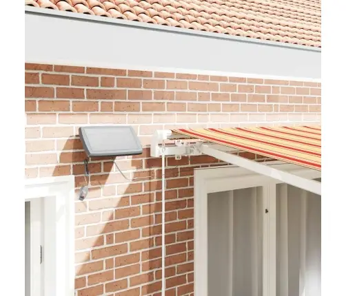 Käigukohandatav Varikatus Kollane Ja Oranž 300 X 250 Cm