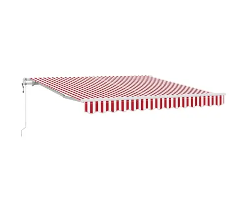 Ištraukiama Markizė Raudona Ir Balta 300 X 250 Cm Audinys